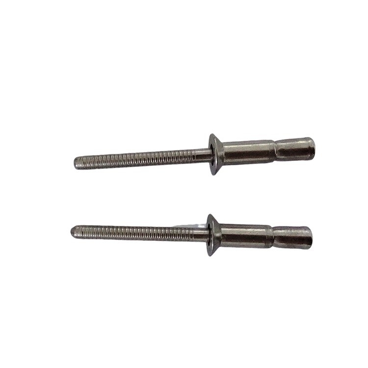 DIN Standard Countersunk Head Dome Head Alta resistência de aço inoxidável Cup Rivet Mono-bolt Rivet