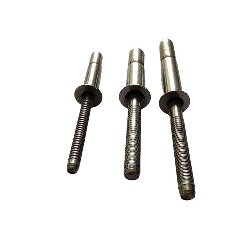 OEM aceito 4.8/6.4/7.8mm rivetas de aço inoxidável cego com cabeça aberta Countersunk