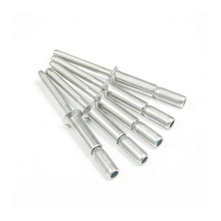 Fim aberto de aço inoxidável Rivet cego cabeça plana acabamento plano SS304 SS316 estrutural