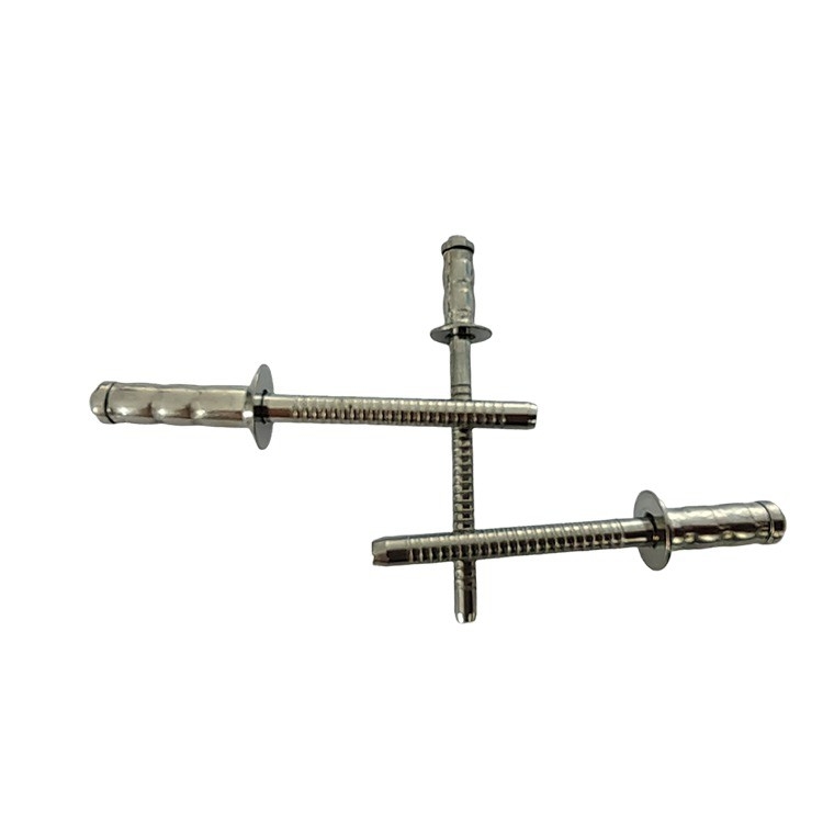 Rebites não lamináveis de aço inoxidável multi-tambor duplo-filamento 3,2 mm 4,0 mm 4,8 mm 6,4 mm