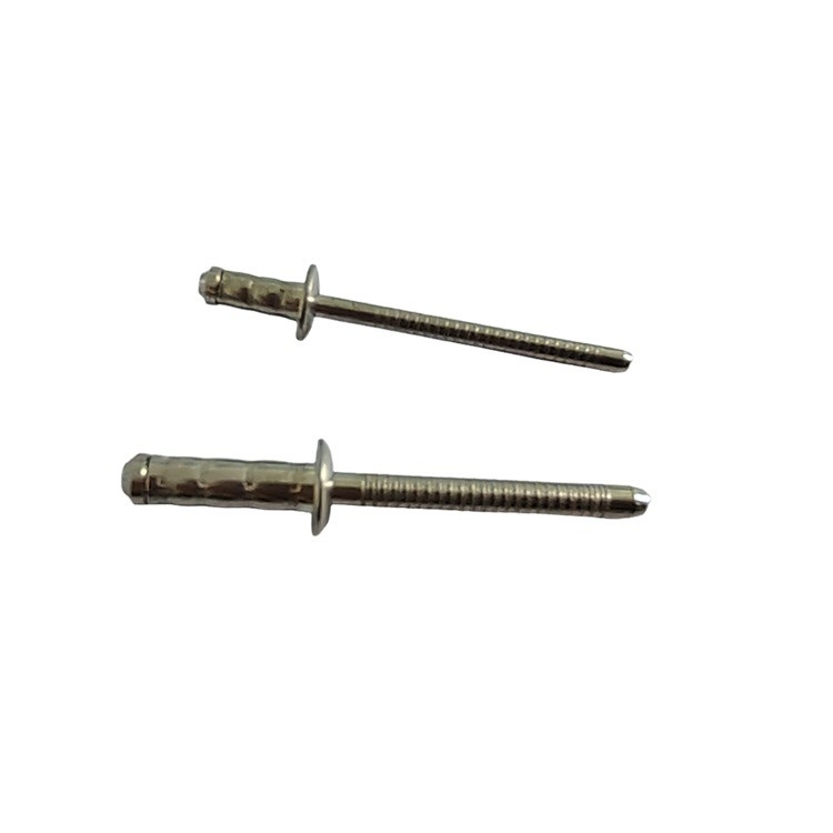 GB padrão aço inoxidável tipo aberto rivet cego 3.2 mm 4.0 mm 4.8 mm 6.4 mm cabeça redonda