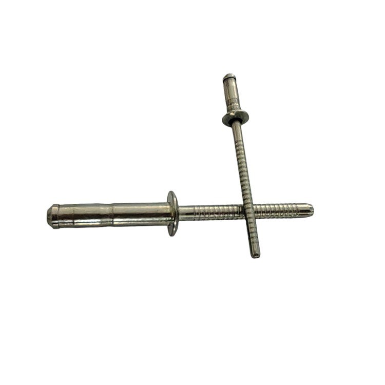 Cabeça de cúpula de aço inoxidável Rivets de tambor único 3,2 mm 4,0 mm 4,8 mm 6,4 mm Ampla aplicação