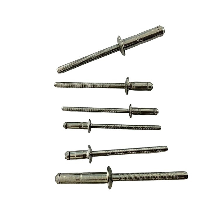 GB padrão aço inoxidável tipo aberto cabeça redonda rebites cegos 3,2 mm 4,0 mm 4,8 mm 6,4 mm